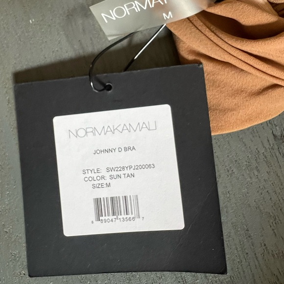 Norma Kamali Johnny D Bra Bandeau Top - Picture 5 of 8